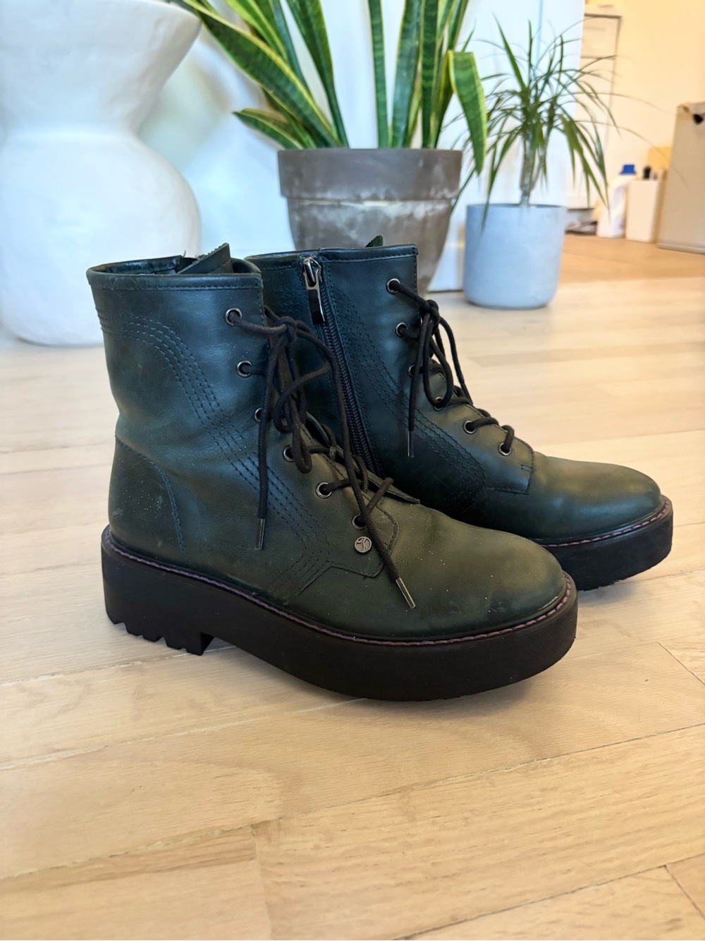 Franco Sarto Jensine Lug Sole Booties